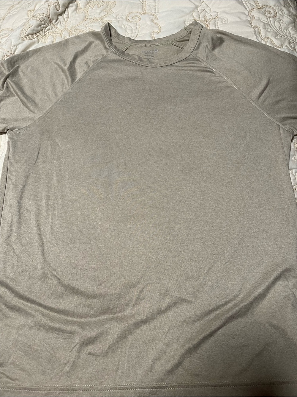 Old Navy Kids Short-Sleeve Performance Tee - Taupe